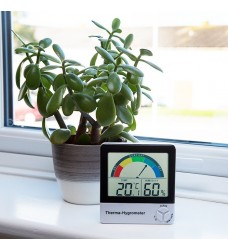 810-130 Υγρασιόμετρο-Θερμόμετρο με ένδειξη συνθηκών περιβάλλοντος
